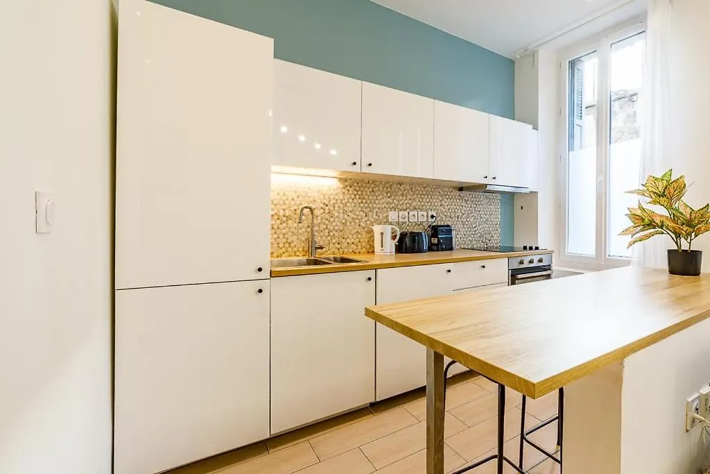 Cozy Apartement - Near Train Station - Les Freres De La Loc' Marseilles 0*,